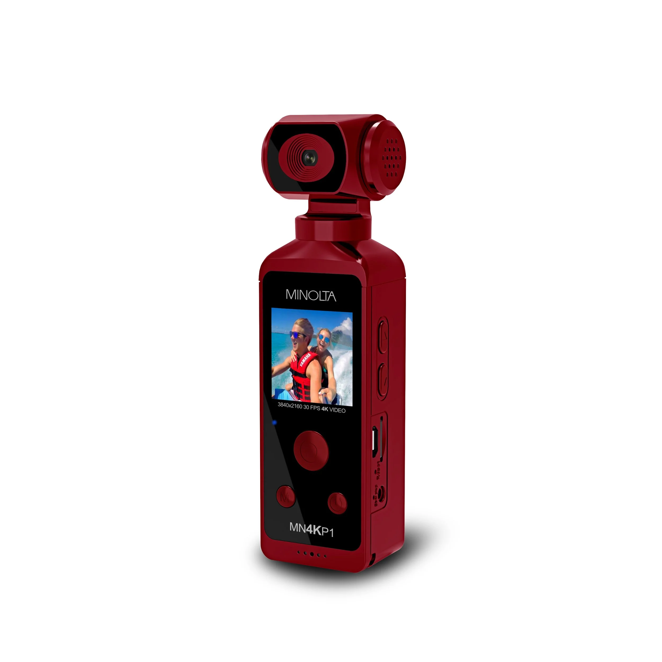 MN4KP1 4K Ultra HD Pocket Camcorder with WiFi & Waterproof Housing